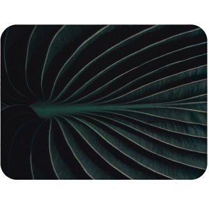 Twarda podkładka korkowa z nadrukiem w rozmiarze 30x40 cm - Flowing Lines