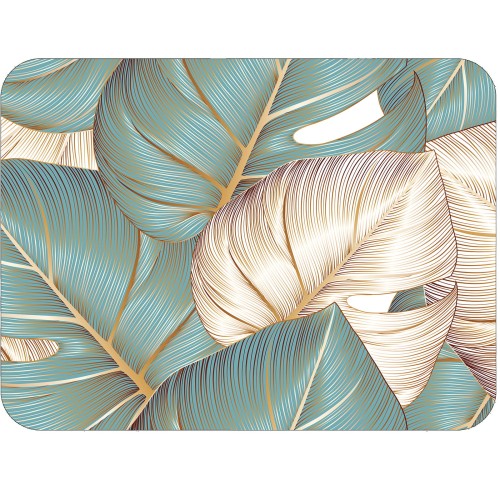 1. PODKLADKA KORKOWA 30 cm x 40 cm F4387 Golden Monstera.jpg