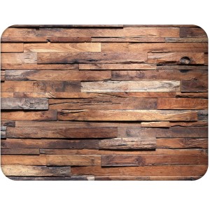 Twarda podkładka korkowa z nadrukiem w rozmiarze 30x40 cm - Wooden Wall 1