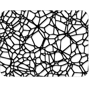 Twarda podkładka korkowa z nadrukiem w rozmiarze 30x40 cm - Abstract Design 4