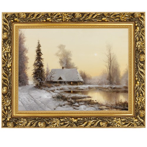1. 4038_Stara chata. Zima_30x40.jpg