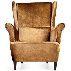 Fotel Felix w kolorze miedzianym – elegancja i komfort w nowoczesnym stylu