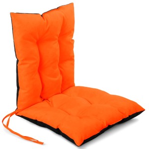 Wodoodporna poduszka ogrodowa 50 × 100 cm – kolor pomarańczowy