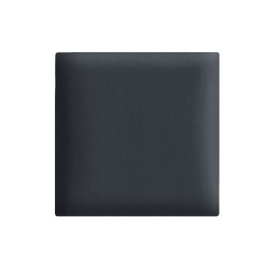 Panel ścienny 30 x 30 cm tapicerowany 3D Wezgłowie w kolorze szarym