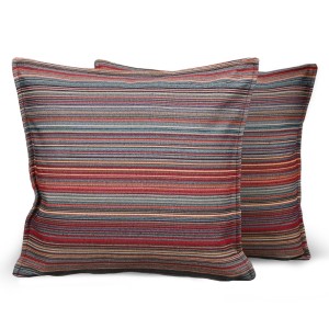 Kolorowa poszewka 55 x 55 cm z dekoracyjnym wzorem