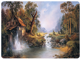 Podkładka korkowa z nadrukiem, reprodukcja w rozmiarze 30x40 cm