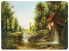 Podkładka korkowa z nadrukiem, reprodukcja w rozmiarze 30x40 cm