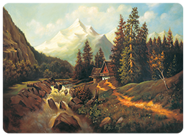 Podkładki korkowe z nadrukiem, reprodukcje w rozmiarze 30x40 cm