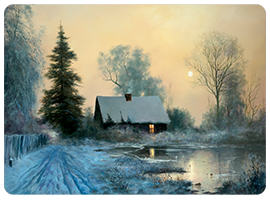 Podkładki korkowe z nadrukiem, reprodukcje w rozmiarze 30x40 cm