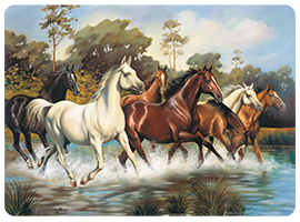 Podkładki korkowe z nadrukiem, reprodukcje w rozmiarze 30x40 cm