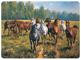 Podkładki korkowe z nadrukiem, reprodukcje w rozmiarze 30x40 cm