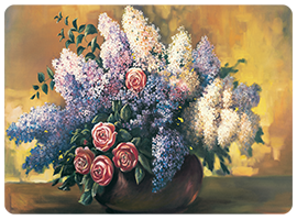 Podkładki korkowe z nadrukiem, reprodukcje w rozmiarze 30x40 cm