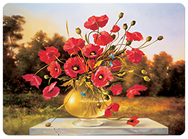 Podkładka korkowa z nadrukiem, reprodukcja w rozmiarze 30x40 cm