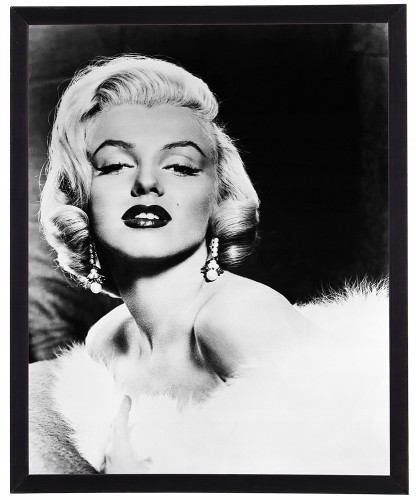 Obraz w czarnej ramie Marilyn Monroe