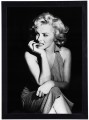 Obraz w czarnej ramie Marilyn Monroe