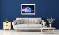 Nowoczesny plakat w ramie