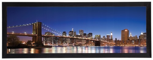 Nowoczesny obraz w czarnej ramie