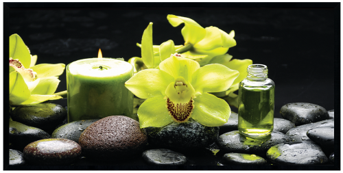 Plakat w czarnej ramie