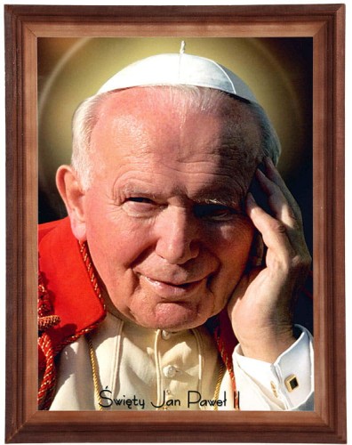 Obraz w drewnianej ramce