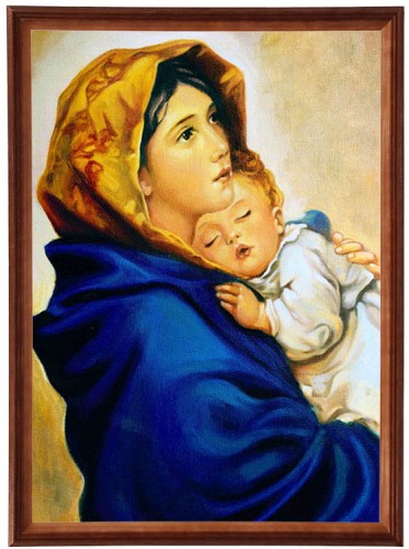 Obraz w drewnianej ramie