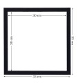 Drewniana rama w rozmiarze 20x25 cm