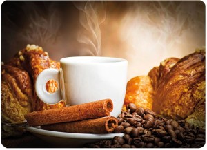 Twarda podkładka korkowa z nadrukiem w rozmiarze 30x40 cm - Meal 3