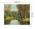 Obraz w rozmiarze 65x100 cm