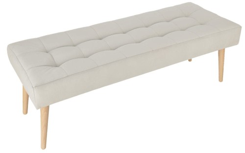 Pikowana szara ławeczka