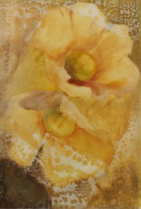 Oryginalny Obraz olejny na płótnie 100x65 cm Kula zielona A. Korecka Oryginał 