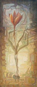 Oryginalny Obraz olejny na płótnie 70x30 cm Szafran Karcz Oryginał