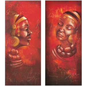 Oryginalny Obraz olejny na płótnie 70x30 cm Sleeping afternoon/Sleeping morning M. Mazurkiewicz Oryginał.