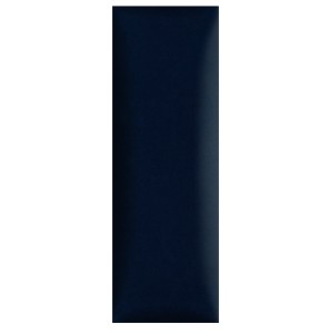Panel ścienny 90 x 30 cm tapicerowany 3D Wezgłowie w kolorze granatowym