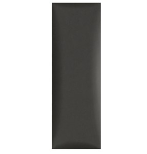 Panel ścienny 90 x 30 cm tapicerowany 3D Wezgłowie w kolorze  grafitowym