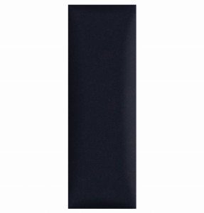 Panel ścienny 90 x 30 cm tapicerowany 3D Wezgłowie w kolorze ciemnoniebieskim