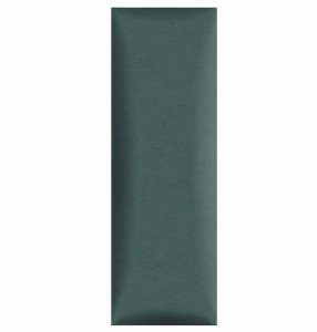 Panel ścienny 90 x 30 cm tapicerowany 3D Wezgłowie w kolorze morskim