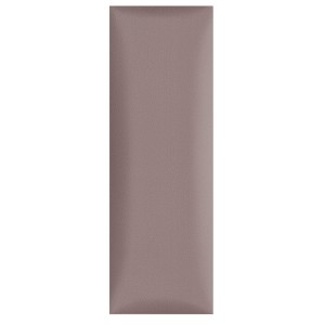 Panel ścienny 90 x 30 cm tapicerowany 3D Wezgłowie w kolorze pudrowego różu