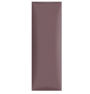 Panel ścienny 90 x 30 cm tapicerowany 3D Wezgłowie w kolorze ciemnoróżowym