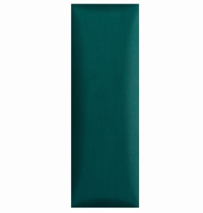 Panel ścienny 90 x 30 cm tapicerowany 3D Wezgłowie w kolorze turkusowym