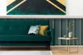 Salon zielone wezgłowie ścienne panel tapicerowany 15x60 cm.jpg