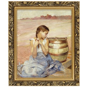 Obraz w złotej ramie Makówka w rozmiarze 40x50 cm – Zatruta studnia, Jacek Malczewski