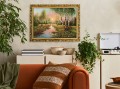 3. Wizualizacja 2 OBRAZ BRZOZY ZACHOD SLONCA 6091 W ZLOTEJ RAMCE MAKOWCE 50 cm x 70 cm.jpg