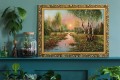 4. Wizualizacja 3 OBRAZ BRZOZY ZACHOD SLONCA 6091 W ZLOTEJ RAMCE MAKOWCE 50 cm x 70 cm.jpg