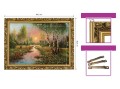 7. OBRAZ BRZOZY ZACHOD SLONCA 6091 W ZLOTEJ RAMCE MAKOWCE 50 cm x 70 cm wymiary.jpg