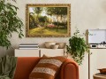 3. Wizualizacja 2 OBRAZ DOM W OGRODZIE II 6073 W ZLOTEJ RAMCE MAKOWCE 50 cm x 70 cm.jpg