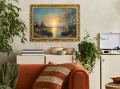 3. Wizualizacja 2 OBRAZ JEZIORO ZACHOD SLONCA 654 W ZLOTEJ RAMCE MAKOWCE 50 cm x 70 cm.jpg