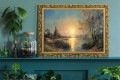 4. Wizualizacja 3 OBRAZ JEZIORO ZACHOD SLONCA 654 W ZLOTEJ RAMCE MAKOWCE 50 cm x 70 cm.jpg