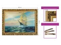 7. OBRAZ KLIPER 6075 W ZLOTEJ RAMCE MAKOWCE 50 cm x 70 cm wymiary.jpg