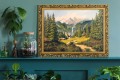 4. Wizualizacja 3 OBRAZ KRAJOBRAZ Z WODOSPADEM 689 W ZLOTEJ RAMCE MAKOWCE 50 cm x 70 cm.jpg