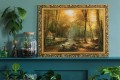 4. Wizualizacja 3 OBRAZ LAS JESIENIA 6085 W ZLOTEJ RAMCE MAKOWCE 50 cm x 70 cm.jpg