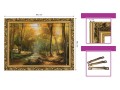 7. OBRAZ LAS JESIENIA 6085 W ZLOTEJ RAMCE MAKOWCE 50 cm x 70 cm wymiary.jpg